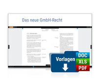 Abbildung von: Das neue GmbH-Recht - Forum Verlag Herkert