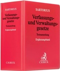 Abbildung von: Verfassungs- und Verwaltungsgesetze. Ergänzungsband - Grundwerk ohne Fortsetzungsbezug - C.H.BECK