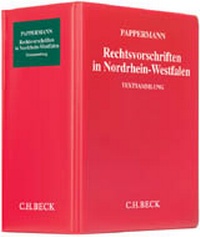 Abbildung von: Rechtsvorschriften in Nordrhein-Westfalen - Grundwerk ohne Fortsetzungsbezug - C.H.BECK