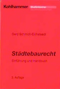 Cover: St&auml;dtebaurecht - Kohlhammer