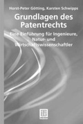 Cover: Grundlagen des Patentrechts - Springer Vieweg