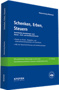 Abbildung von: Schenken, Erben, Steuern - Stollfuß