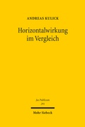 Cover: Horizontalwirkung im Vergleich - Mohr Siebeck