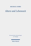 Cover: Altern und Lebenszeit - Mohr Siebeck