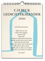 Cover: C.H. Beck Gedichtekalender - C.H.BECK