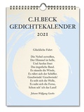 Cover: C.H. Beck Gedichtekalender 2021 - C.H.BECK