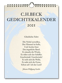 Enlarge image Cover: C.H. Beck Gedichtekalender 2021 - C.H.BECK