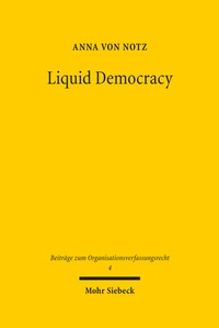 Abbildung von: Liquid Democracy - Mohr Siebeck