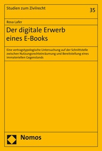 Abbildung von: Der digitale Erwerb eines E-Books - Nomos