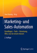 Cover: Marketing und Sales Automation - Springer Gabler