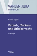 Cover: Patent-, Marken- und Urheberrecht - Vahlen