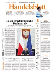 Abbildung von: Handelsblatt - Handelsblatt
