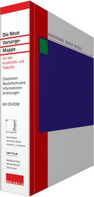 Abbildung von: Die Neue Vorsorge-Mappe mit CD-ROM - Walhalla