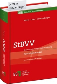 Abbildung von: StBVV - Erich Schmidt Verlag