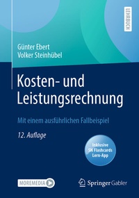 Abbildung von: Kosten- und Leistungsrechnung - Springer Gabler