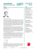 Cover: Infobrief Anwaltsb&uuml;ro - ZAP