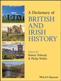 Cover: A Dictionary of British and Irish History - Wiley-Blackwell
