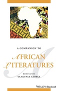 Cover: A Companion to African Literatures - Wiley-Blackwell