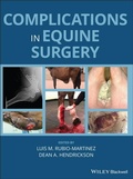 Cover: Complications in Equine Surgery - Wiley-Blackwell