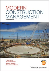 Enlarge image Cover: Modern Construction Management - Wiley-Blackwell