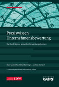 Abbildung von: Praxiswissen Unternehmensbewertung - IDW