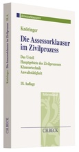 Abbildung von: Die Assessorklausur im Zivilprozess - C.H.BECK