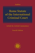 Cover: Rome Statute of the International Criminal Court - C.H.BECK