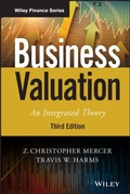Cover: Business Valuation: An Integrated Theory - Wiley