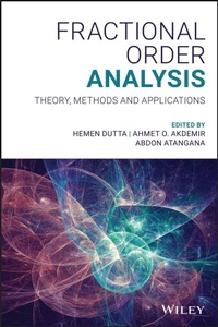 Enlarge image Cover: Fractional Order Analysis: Theory, Methods and Applications - Wiley-Blackwell
