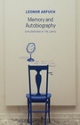Cover: Memory and Autobiography - Polity Press