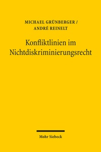 Abbildung von: Konfliktlinien im Nichtdiskriminierungsrecht - Mohr Siebeck