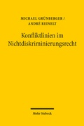 Cover: Konfliktlinien im Nichtdiskriminierungsrecht - Mohr Siebeck