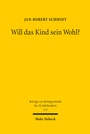 Cover: Will das Kind sein Wohl? - Mohr Siebeck