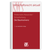 Abbildung von: Die Bauinsolvenz - RWS