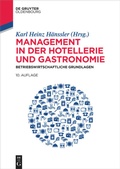 Cover: Management in der Hotellerie und Gastronomie - De Gruyter Oldenbourg