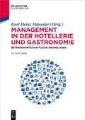 Cover: Management in der Hotellerie und Gastronomie - De Gruyter Oldenbourg