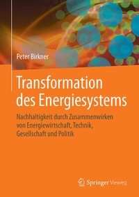Abbildung von: Transformation des Energiesystems - Springer Vieweg