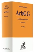 Cover: Arbeitsgerichtsgesetz: ArbGG - C.H.BECK