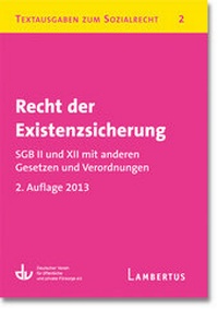 Abbildung von: Recht der Existenzsicherung - Lambertus