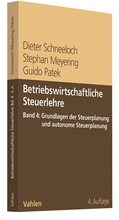 Cover: Betriebswirtschaftliche Steuerlehre  - Vahlen