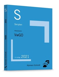 Abbildung von: Skript VwGO - Alpmann Schmidt