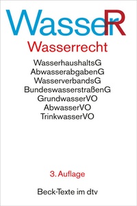 Abbildung von: Wasserrecht: WasserR - dtv