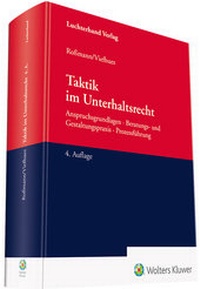 Abbildung von: Taktik im Unterhaltsrecht - Luchterhand