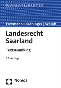 Bild vergrößern Bild: Landesrecht Saarland - Nomos
