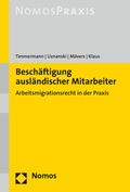 Cover: Besch&auml;ftigung ausl&auml;ndischer Mitarbeiter - Nomos