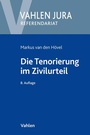 Cover: Die Tenorierung im Zivilurteil - Vahlen