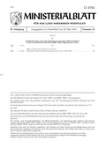 Bild: Ministerialblatt f&uuml;r das Land Nordrhein-Westfalen - August Bagel Verlag