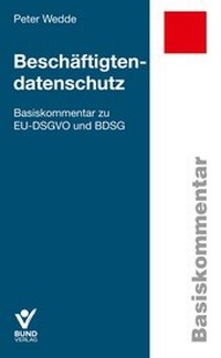 Enlarge image Cover: Beschäftigtendatenschutz - Bund-Verlag
