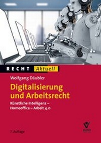 Abbildung von: Digitalisierung und Arbeitsrecht - Bund-Verlag