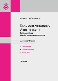 Abbildung von: Assessor Klausurentraining Arbeitsrecht - Hemmer-Wüst